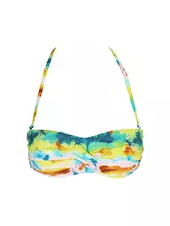 HOT STUFF | Damen Bikinioberteil Bandeau Print | bunt