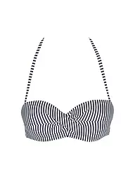 HOT STUFF | Damen Bikinioberteil Bandeau | dunkelblau