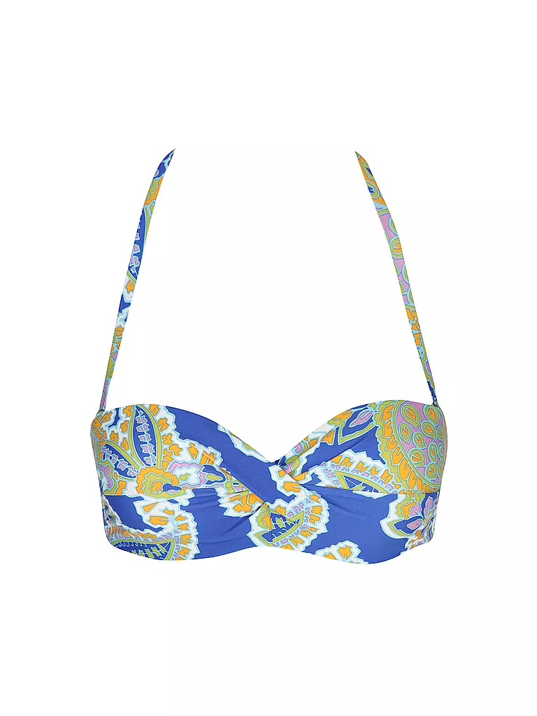 HOT STUFF | Damen Bikinioberteil Bandeau | blau