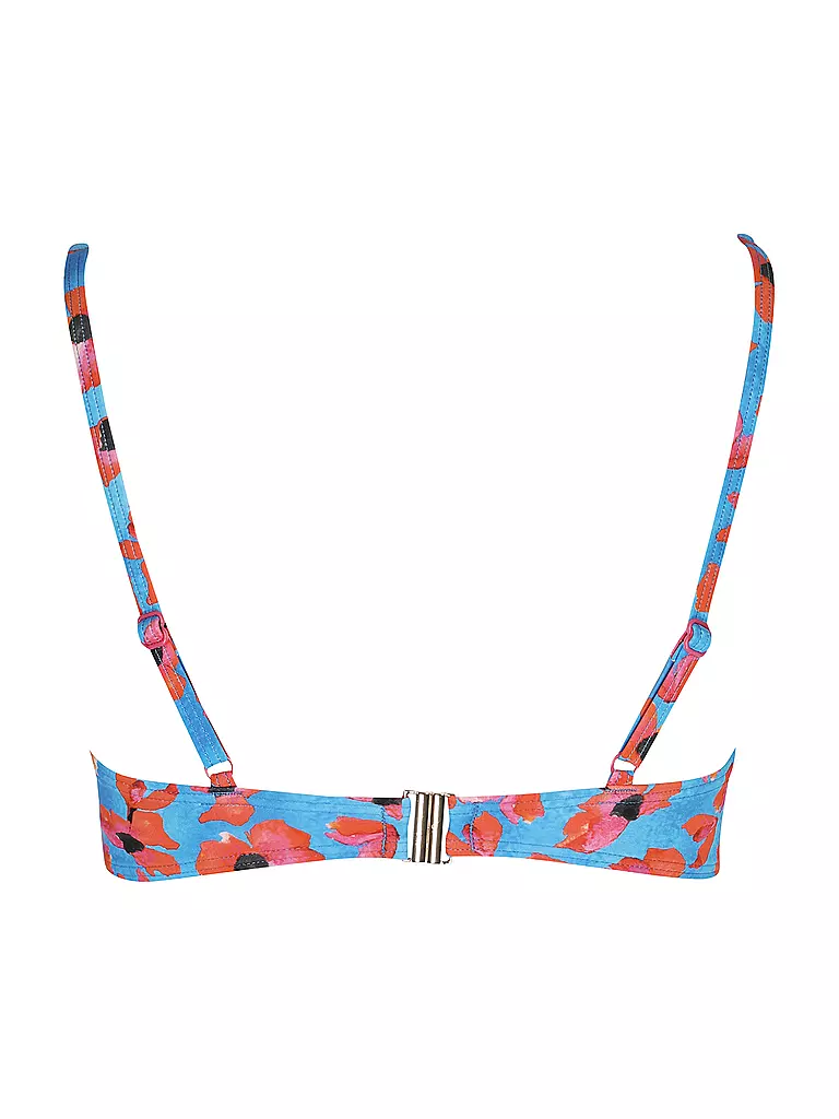 HOT STUFF | Damen Bikinioberteil geknotet | blau