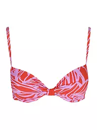 HOT STUFF | Damen Bikinioberteil Push up  | rot
