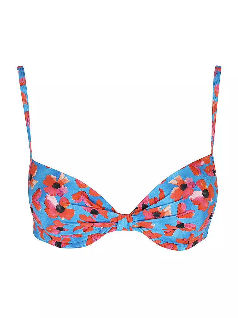 HOT STUFF | Damen Bikinioberteil Push up  | blau