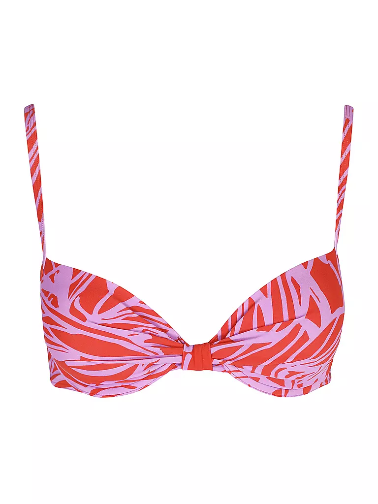 HOT STUFF | Damen Bikinioberteil Push up  | rot