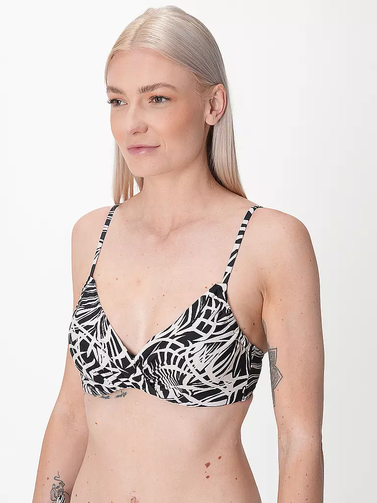 HOT STUFF | Damen Bikinioberteil Twisted | schwarz