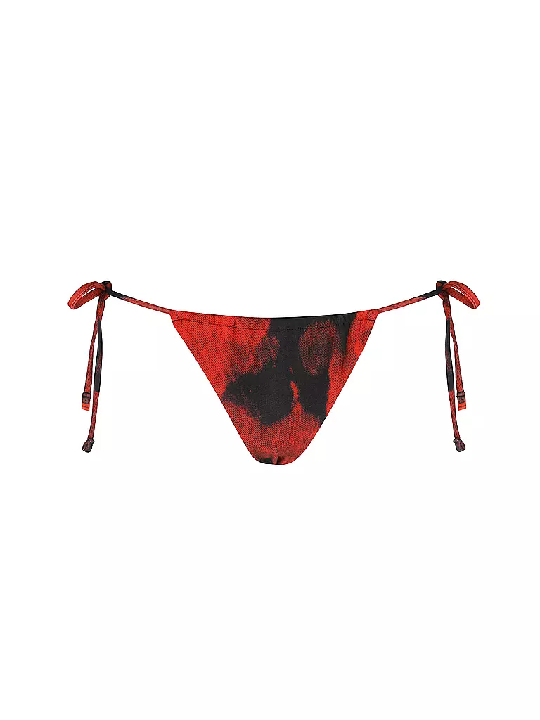 HUGO | Damen Bikinihose zum Binden | rot
