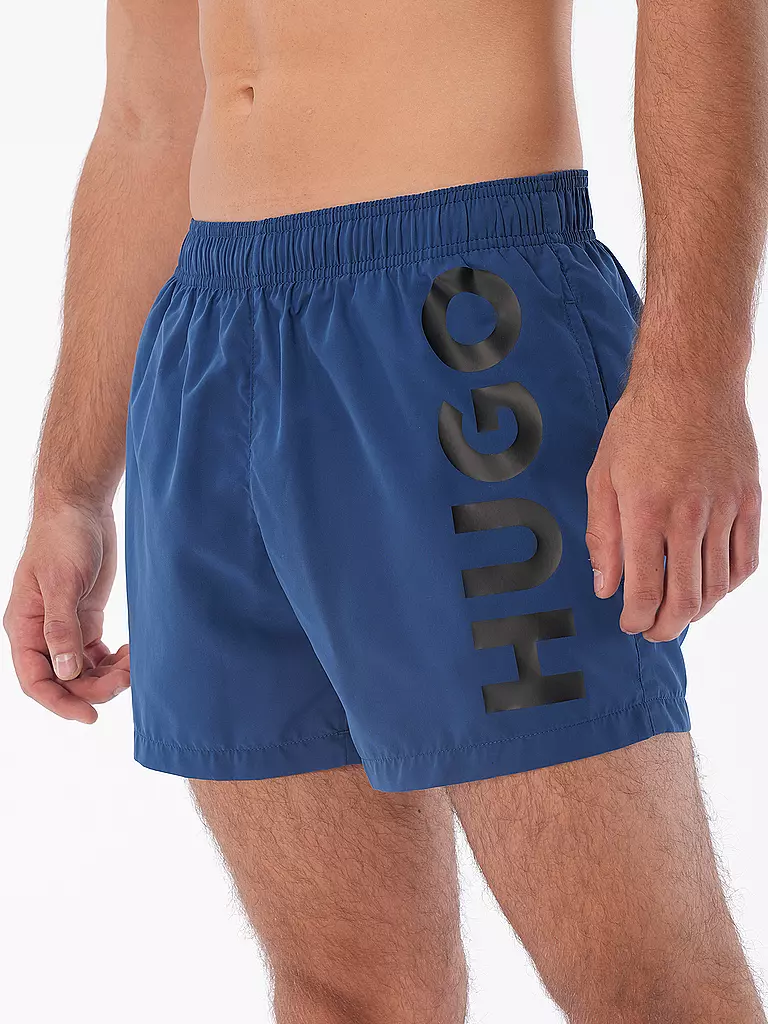HUGO | Herren Badeshort  | dunkelblau