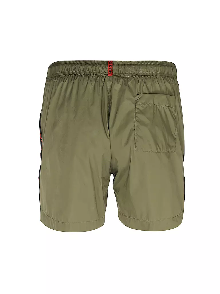 HUGO | Herren Badeshort Fab | olive