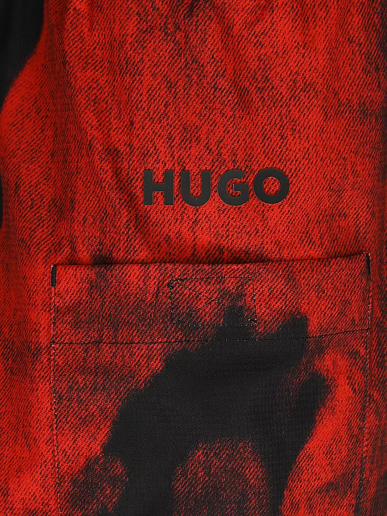 HUGO | Herren Badeshort Myst | rot