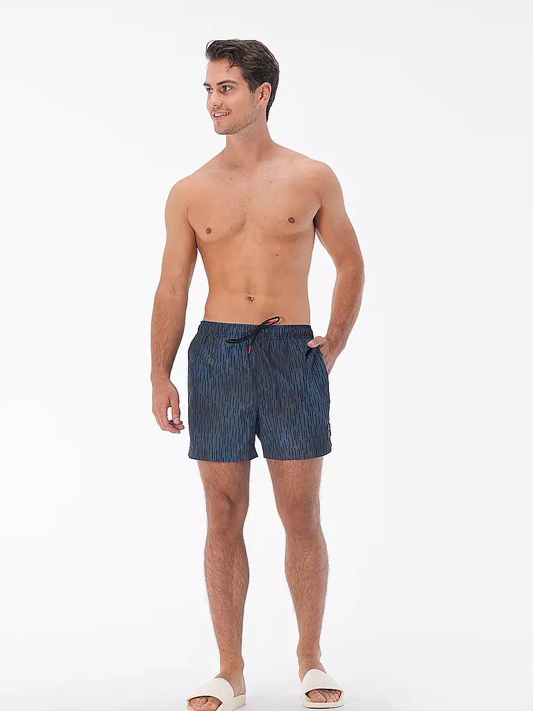 HUGO | Herren Badeshort Rover | dunkelblau