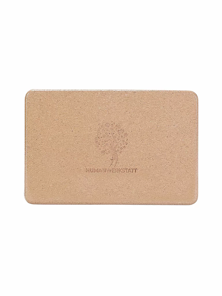 HUMANWERKSTATT Yoga Block Kork hellbraun — Bild 3