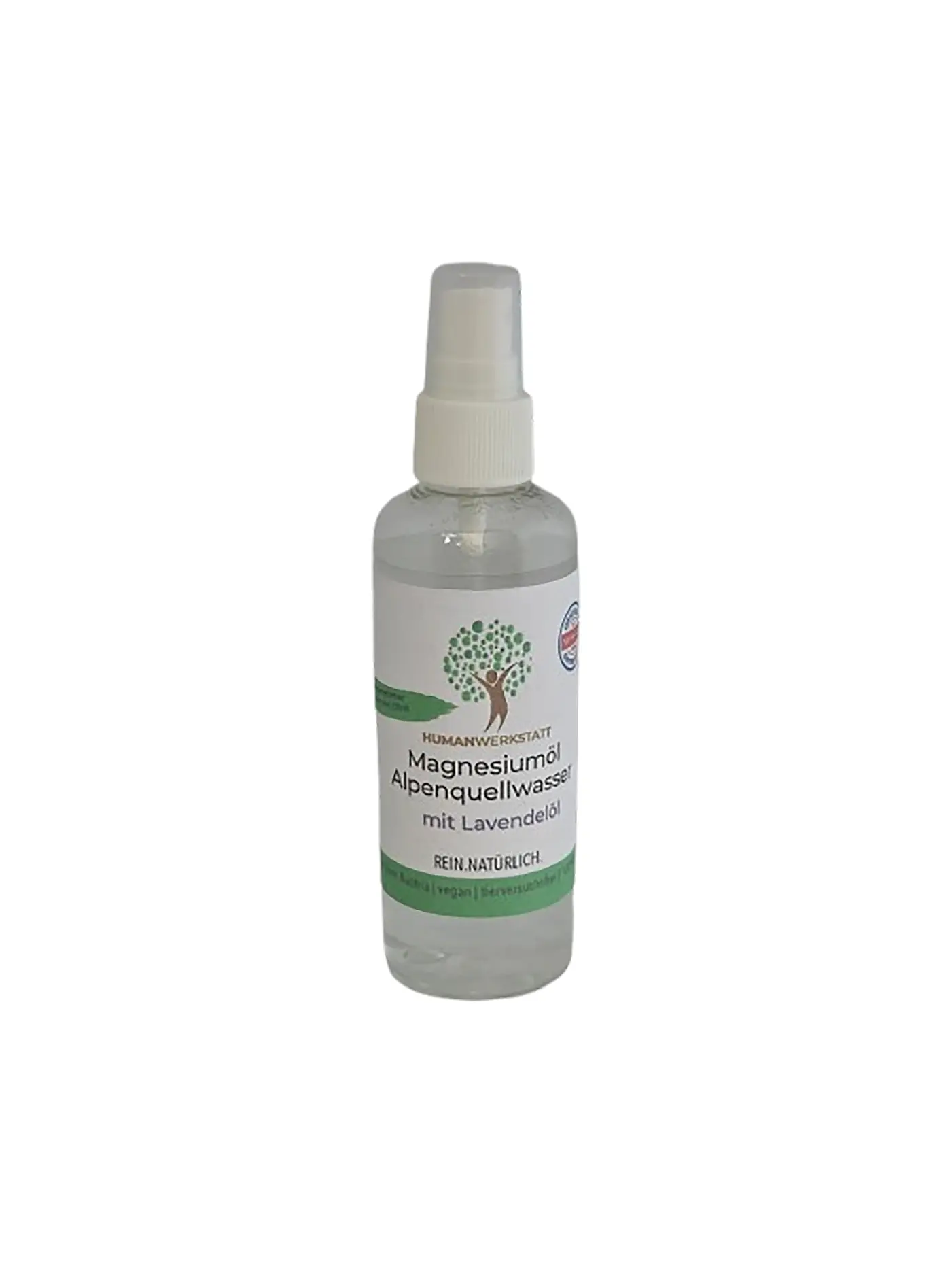 HUMANWERKSTATT | Magnesium Öl mit Lavendel | keine Farbe