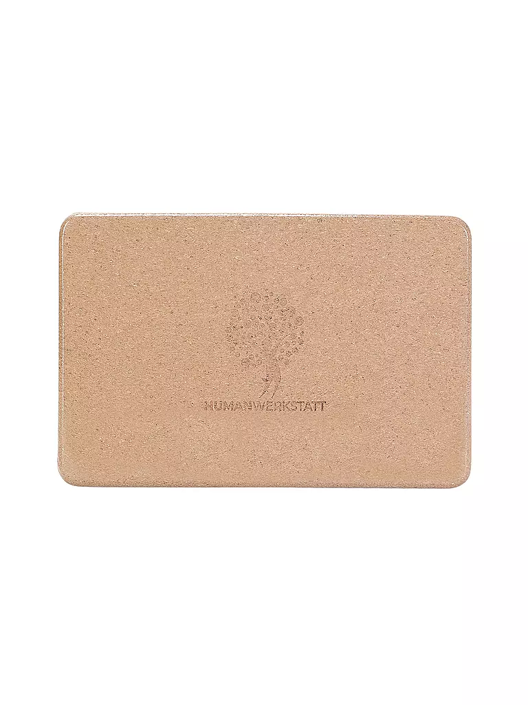 HUMANWERKSTATT | Yoga Block Kork | hellbraun