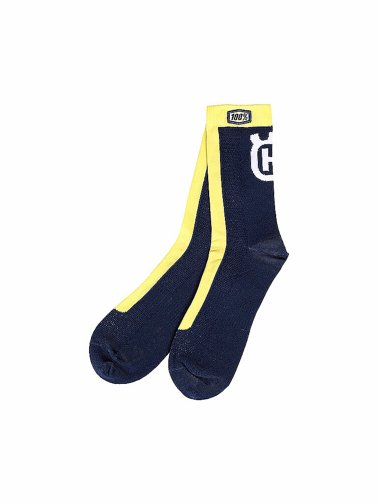 HUSQVARNA Herren Radsocken Remote blau | S-M