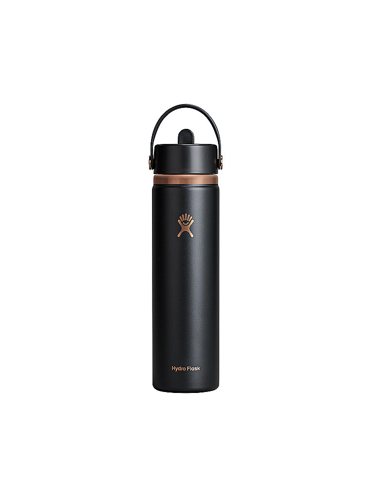 HYDRO FLASK Trinkflasche Wide Mouth Flex Straw Cap Arc Col Isoliert (Limited Edition) 710ml schwarz — Bild 2