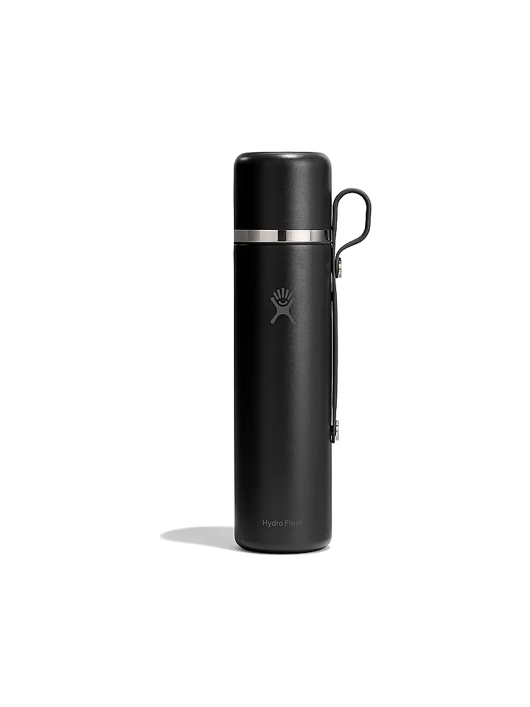 HYDRO FLASK | Trinkflasche Hot Flask & Cup isoliert 1065ml | schwarz