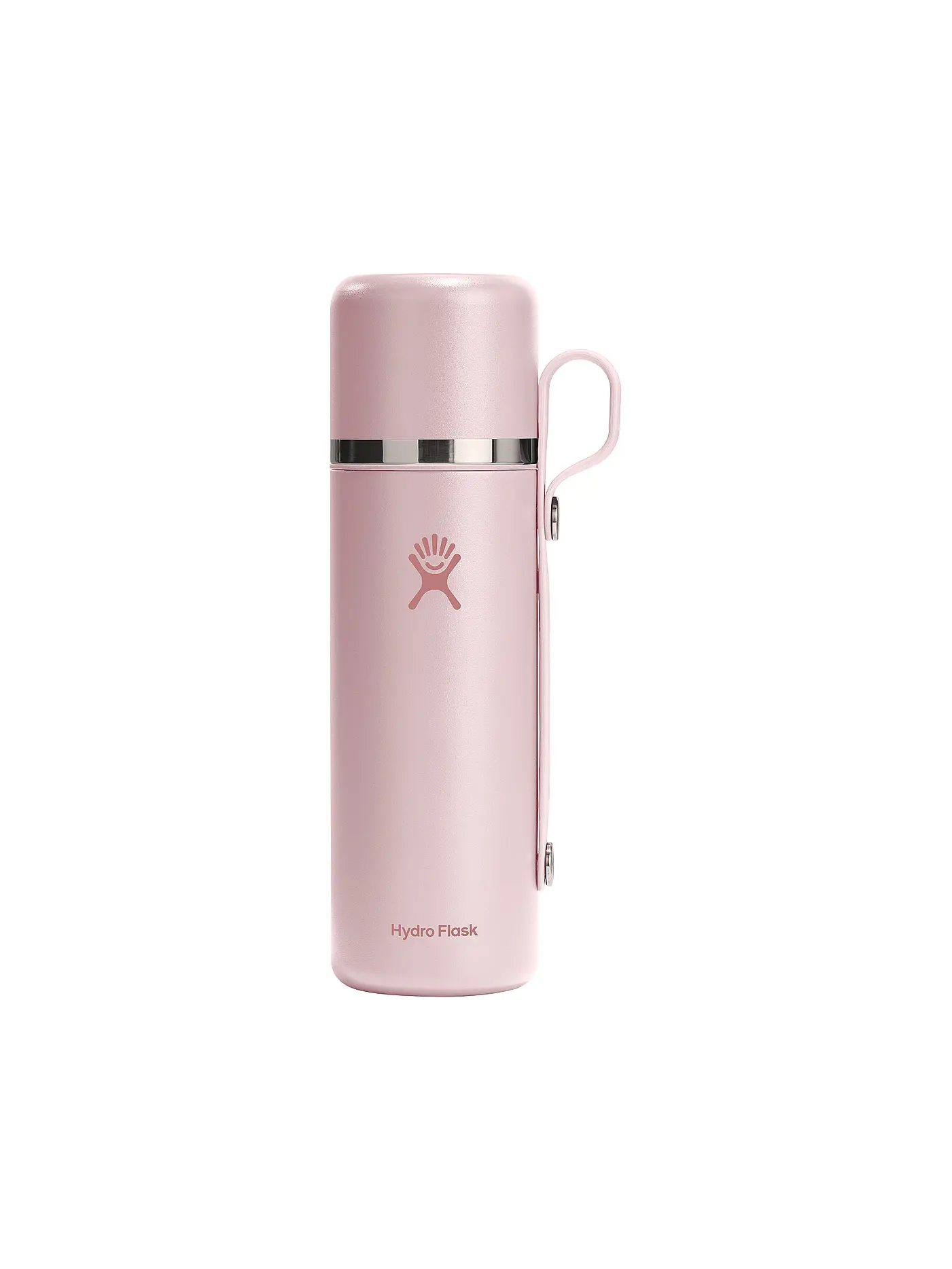 HYDRO FLASK | Trinkflasche Hot Flask & Cup isoliert 828ml | rosa