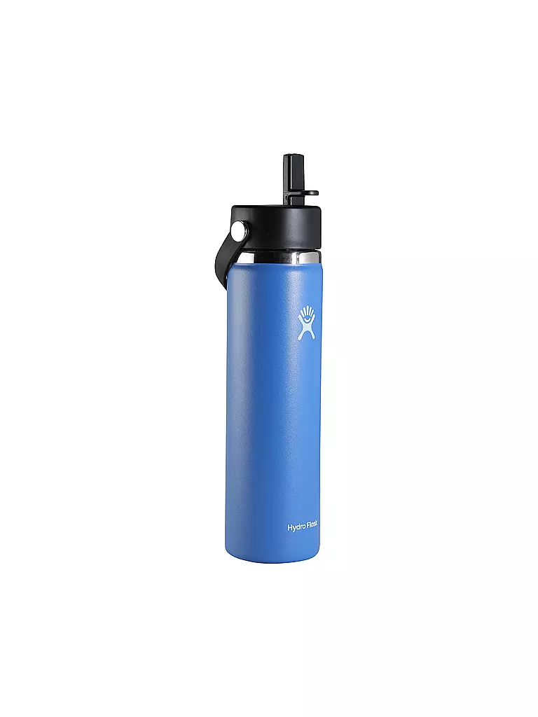 HYDRO FLASK | Trinkflasche Wide Flex Straw Cap 24 oz (710 ml) | blau