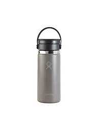 HYDRO FLASK | Trinkflasche Wide Mouth Flex Sip Lid 473ml | Hellbraun