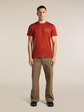 ICEBREAKER | Herren Funktionsshirt 150 Tech Lite Forest Footsteps