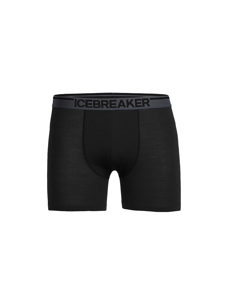 ICEBREAKER Herren Boxershorts Merino Anatomica schwarz | L — Bild 2