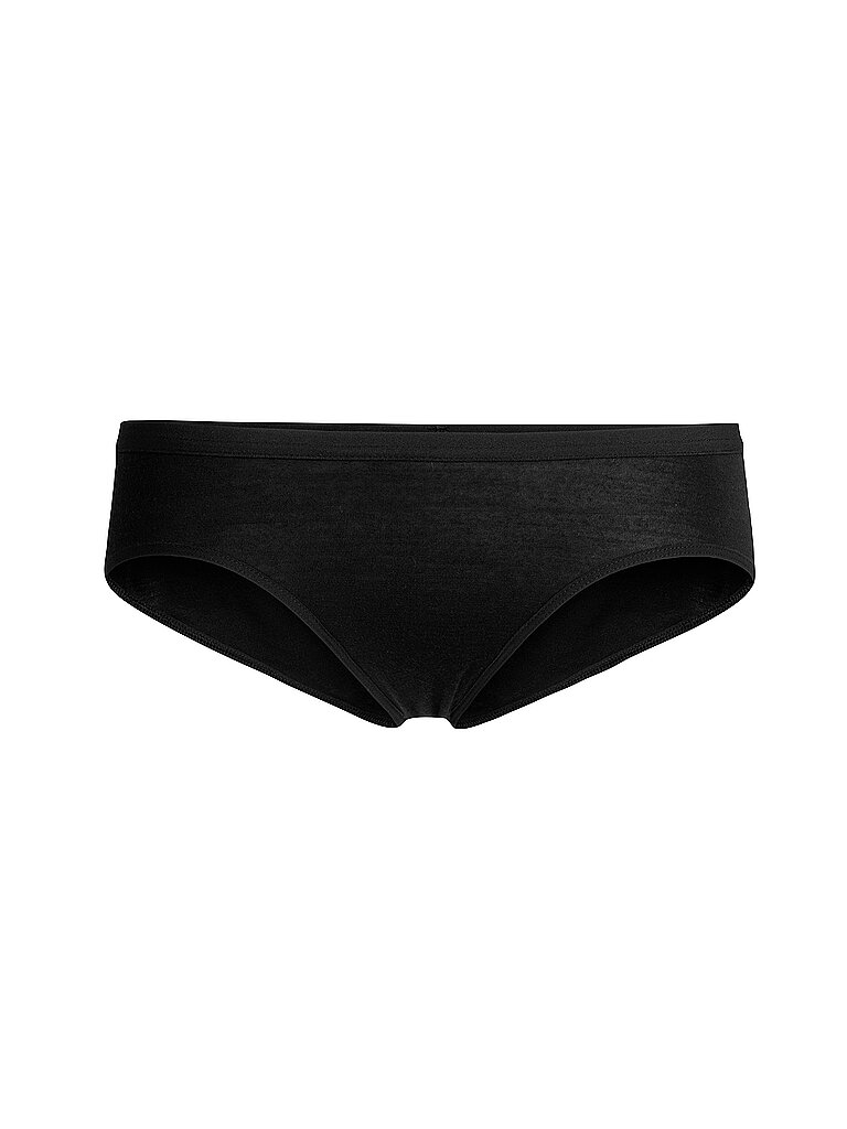 ICEBREAKER Damen Slip Merino Siren Hipkini schwarz | L