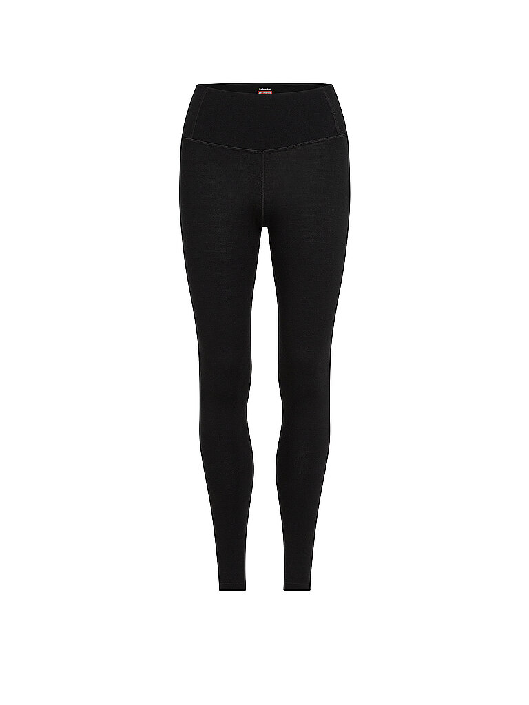 ICEBREAKER Damen Unterziehhose Tech High Rise 260 schwarz | M — Bild 2