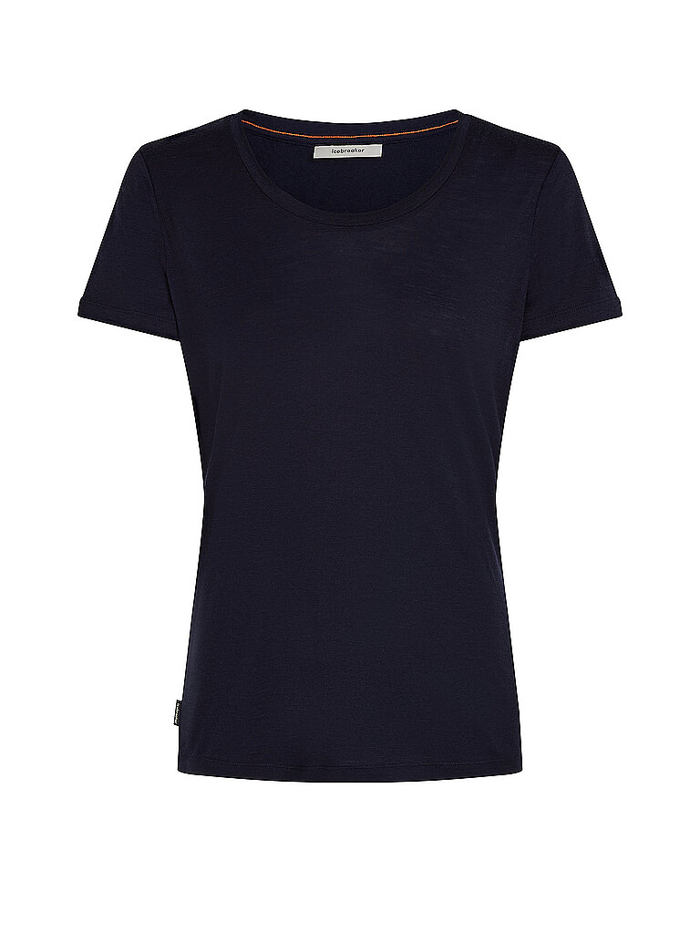 ICEBREAKER Damen Funktionsshirt Merino Tech Lite 150 Uni dunkelblau | L — Bild 2