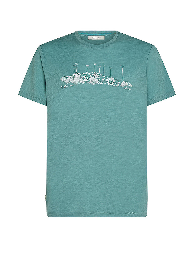 ICEBREAKER Herren Funktionsshirt Massif Trail 150 Tech hellblau | S — Bild 2
