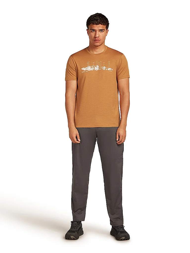 ICEBREAKER Herren Funktionsshirt Massif Trail 150 Tech senf | XXL — Bild 3