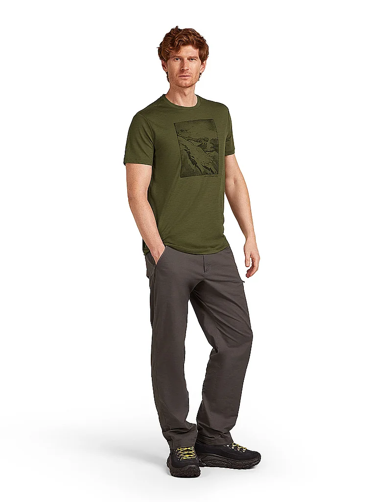ICEBREAKER Herren Funktionsshirt Summit 150 Tech olive | M — Bild 3