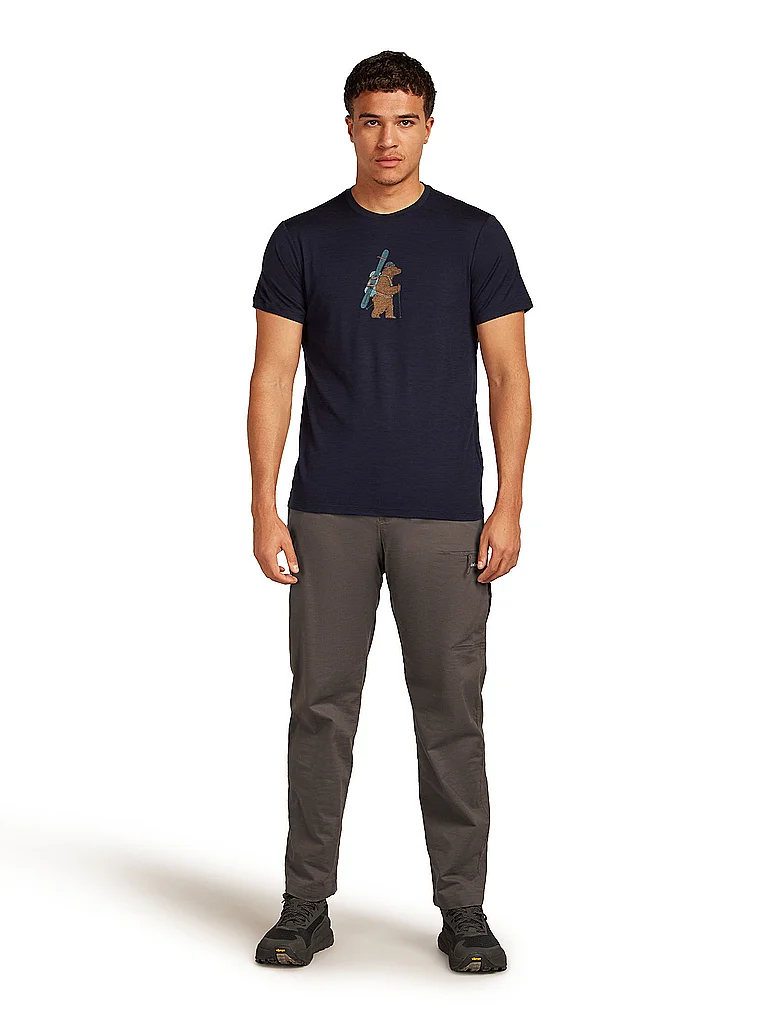 ICEBREAKER Herren Funktionsshirt Bear Tour 150 Tech dunkelblau | L — Bild 3
