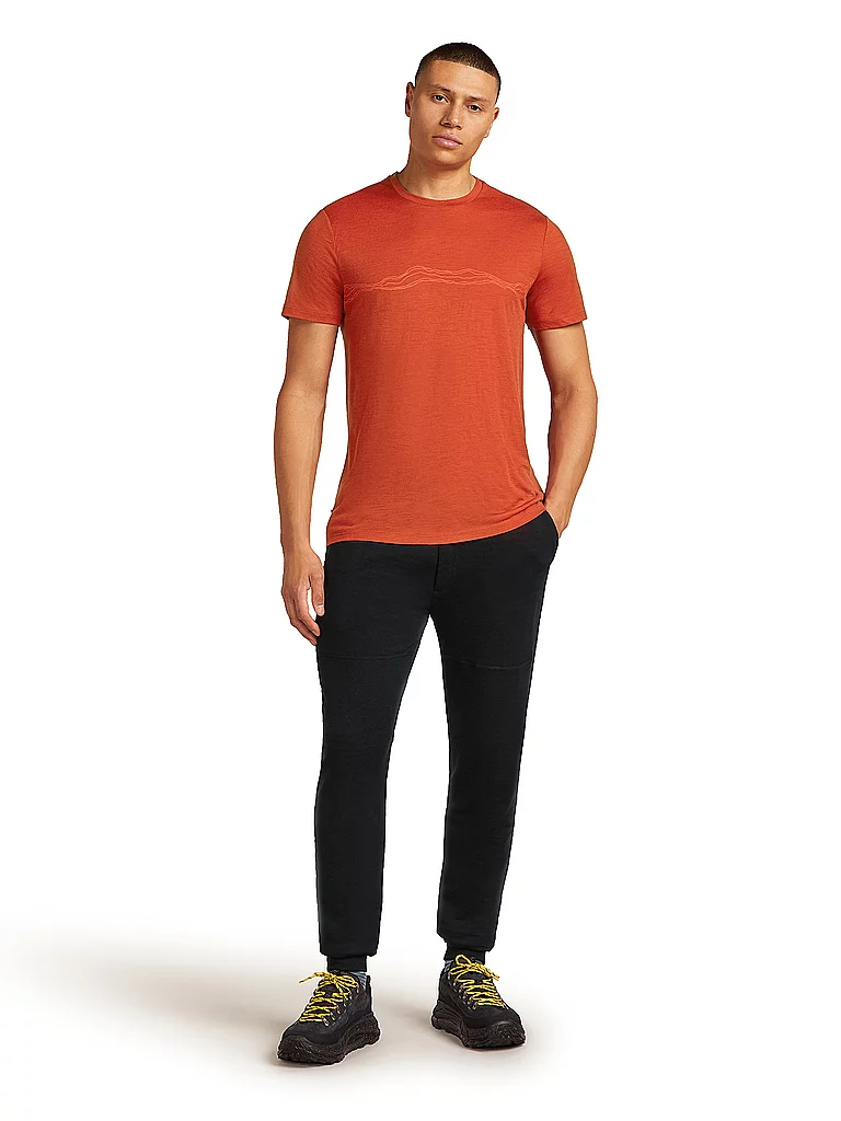 ICEBREAKER Herren Funktionsshirt Mount Pulse 150 Tech kupfer | S — Bild 3