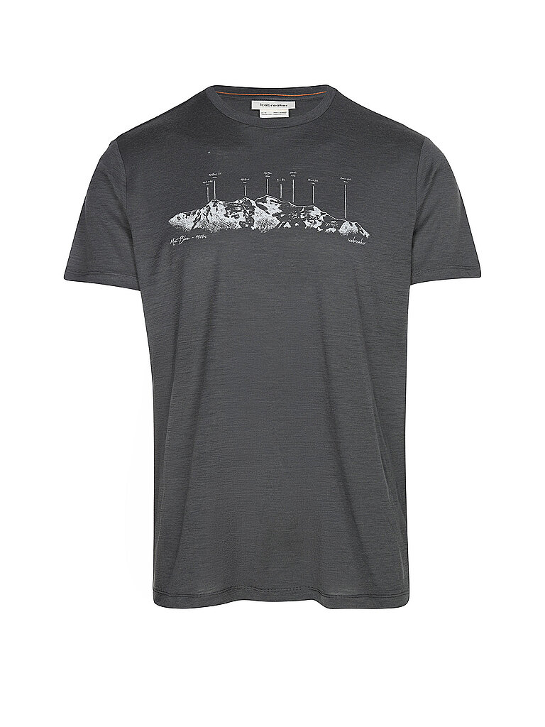 ICEBREAKER Herren Funktionsshirt Massif Trail 150 Tech grau | L — Bild 2