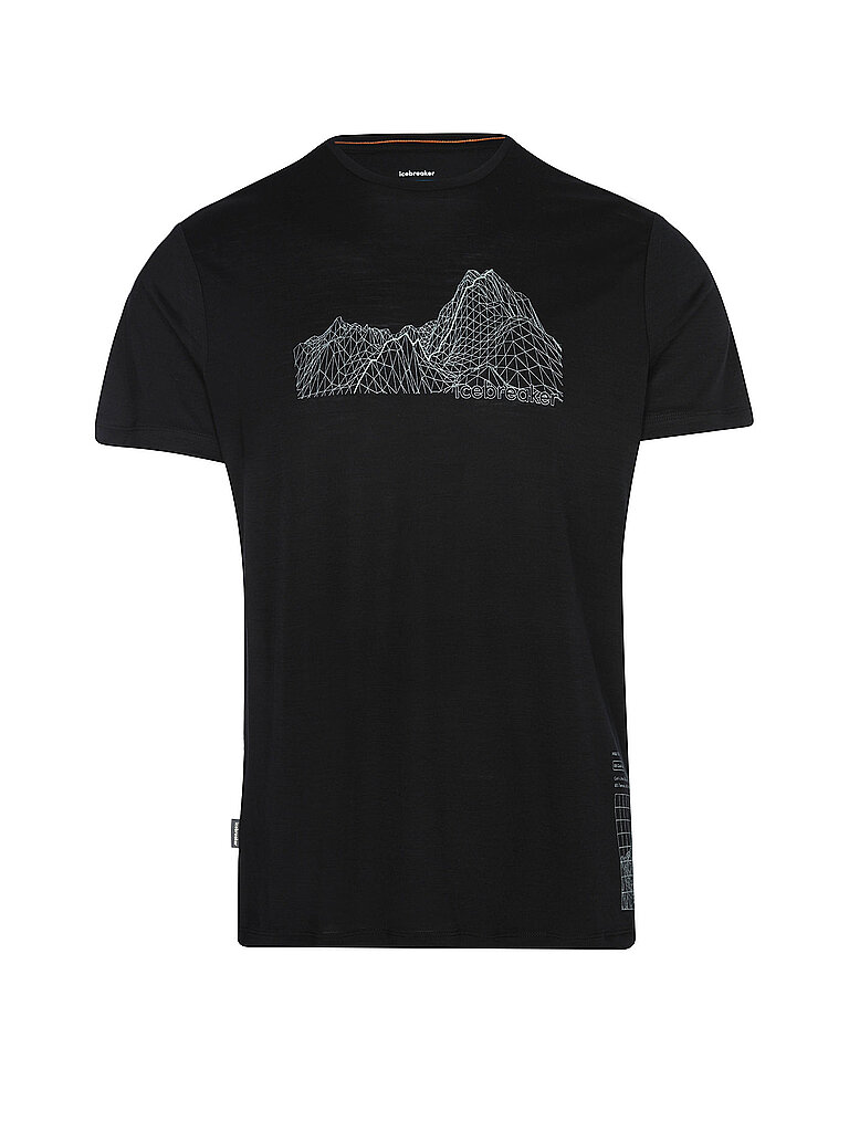 ICEBREAKER Herren Funktionsshirt 125 Sphere Beta Cool-Lite schwarz | S