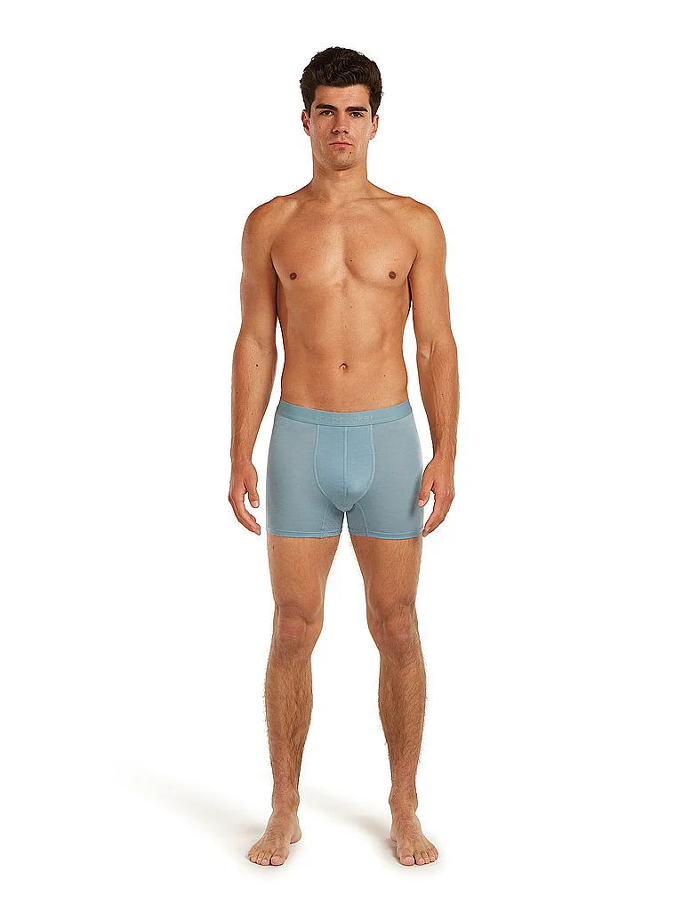 ICEBREAKER Herren Boxer ZoneKnit 125 hellblau | M — Bild 3