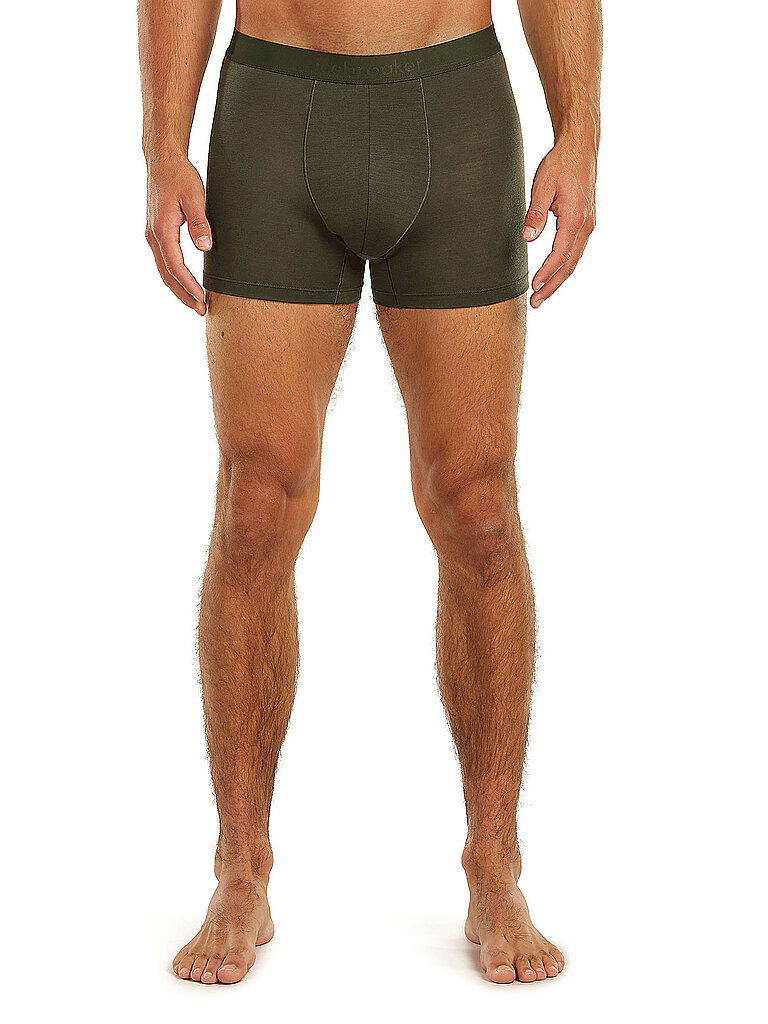 ICEBREAKER Herren Boxershort Anatomica 125 Cool olive | L