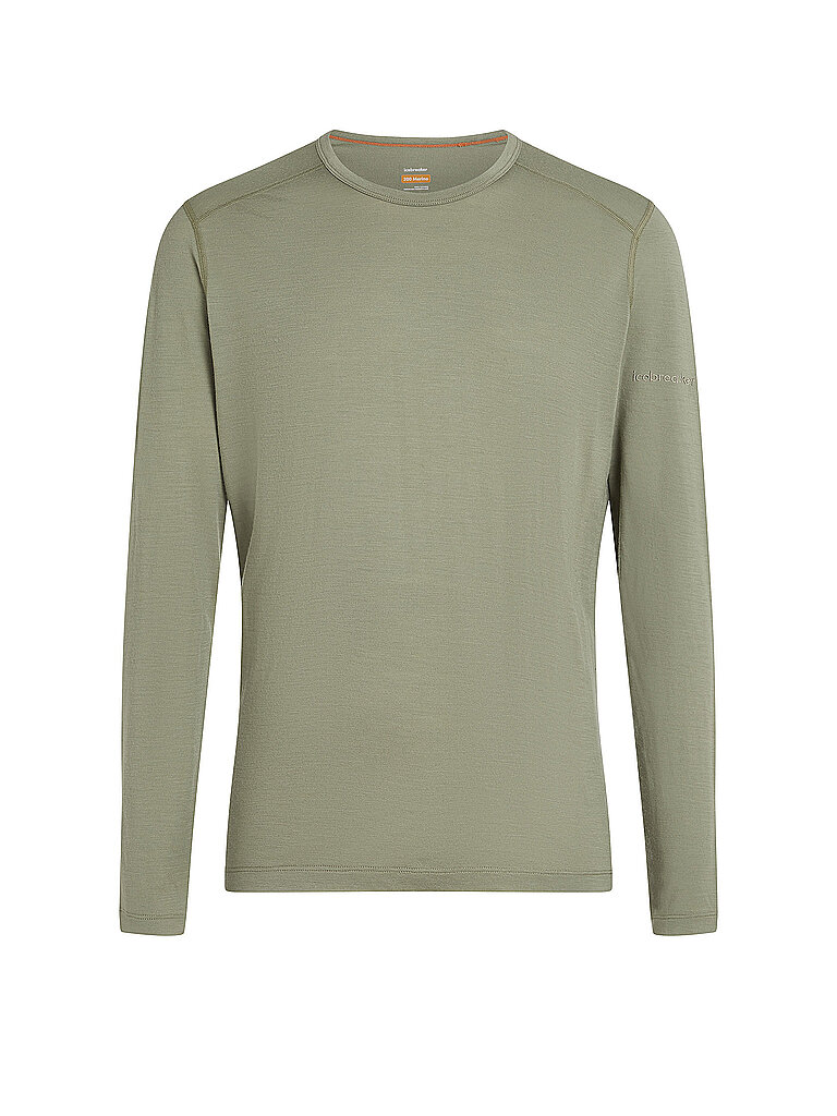 Icebreaker Herren Funktionsshirt Merino 200 Oasis LS olive