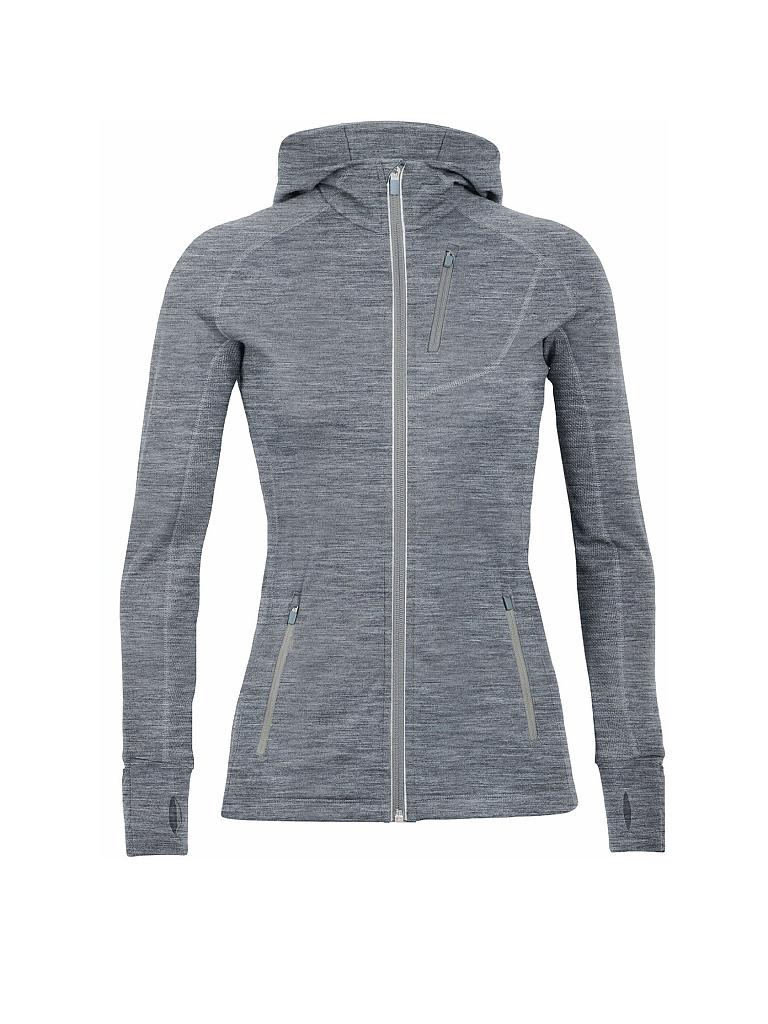 ICEBREAKER | Damen Fleecejacke Quantum Long Sleeve Zip Hoodie | 