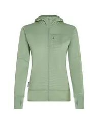 ICEBREAKER | Damen Fleecejacke Real Fleece 300 Merino Hoodie | hellgrün