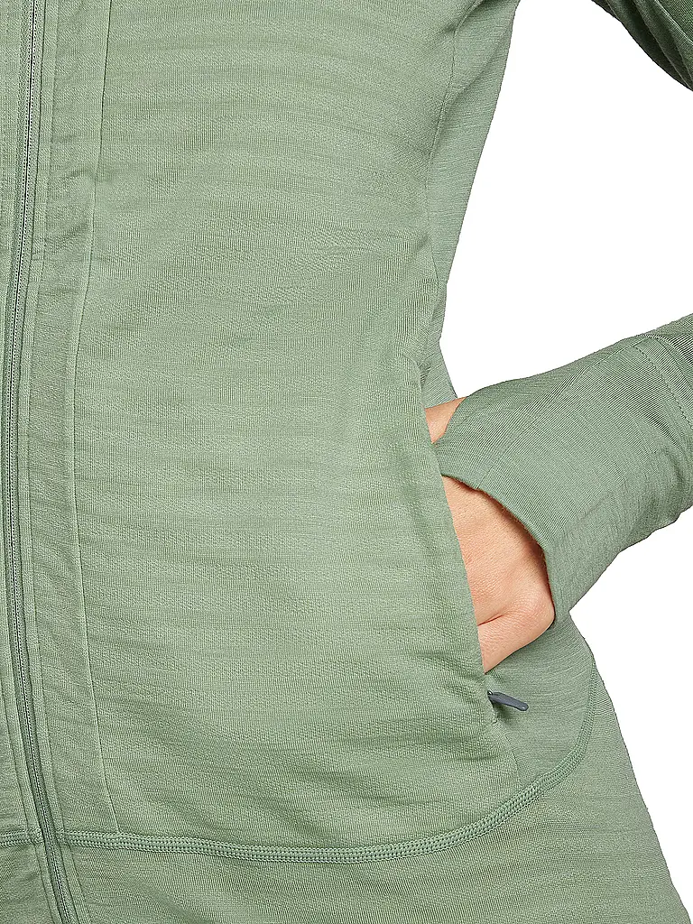 ICEBREAKER | Damen Fleecejacke Real Fleece 300 Merino Hoodie | 