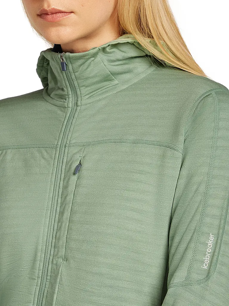 ICEBREAKER | Damen Fleecejacke Real Fleece 300 Merino Hoodie | 