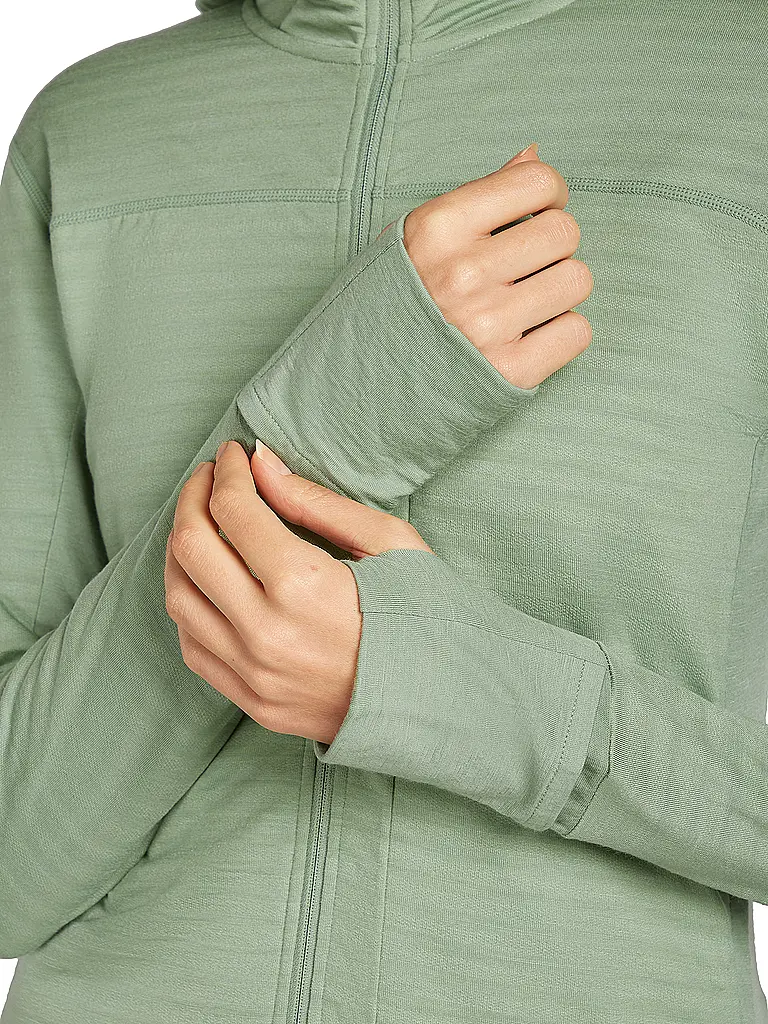 ICEBREAKER | Damen Fleecejacke Real Fleece 300 Merino Hoodie | 