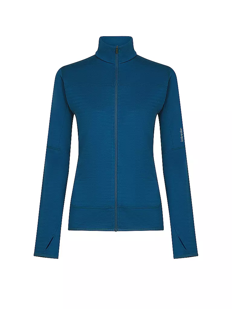 ICEBREAKER | Damen Fleecejacke Real Fleece 300 Merino | dunkelblau