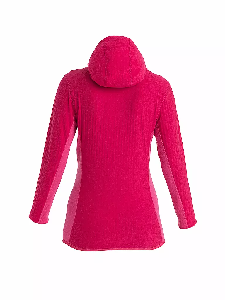 ICEBREAKER | Damen Fleecejacke RealFleece™ Merino Descender | beere