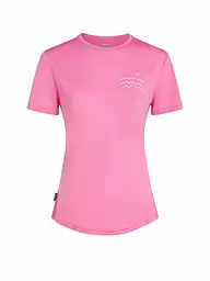 ICEBREAKER | Damen Funktionsshirt Across 125 Cool | Rosa