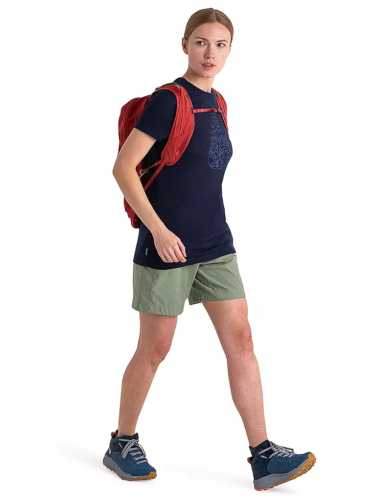 ICEBREAKER | Damen Funktionsshirt Hike 150 Tech Lite3 | dunkelblau