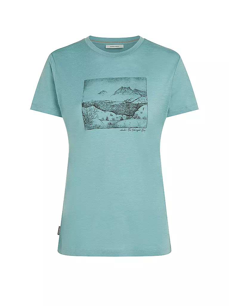 ICEBREAKER | Damen Funktionsshirt Lake View 150 Tech-Lite | mint