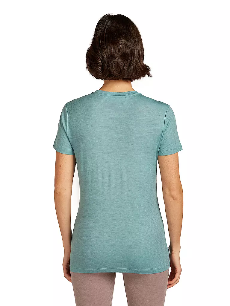ICEBREAKER | Damen Funktionsshirt Lake View 150 Tech-Lite | grau