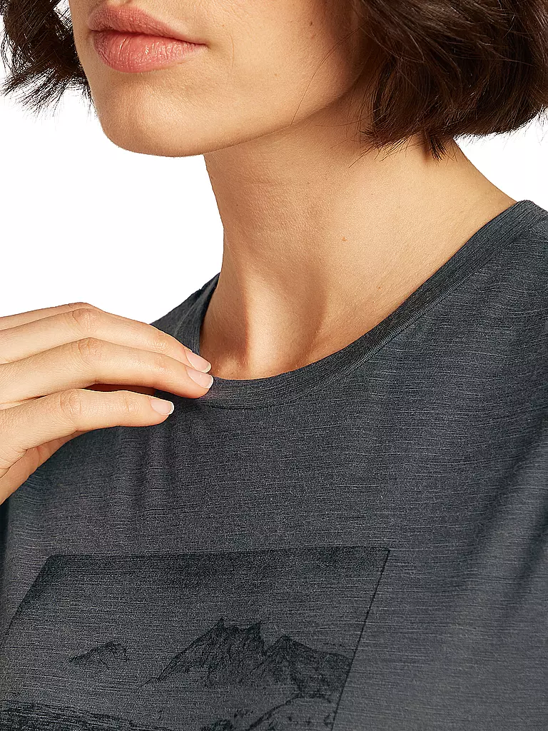 ICEBREAKER | Damen Funktionsshirt Lake View 150 Tech-Lite | mint