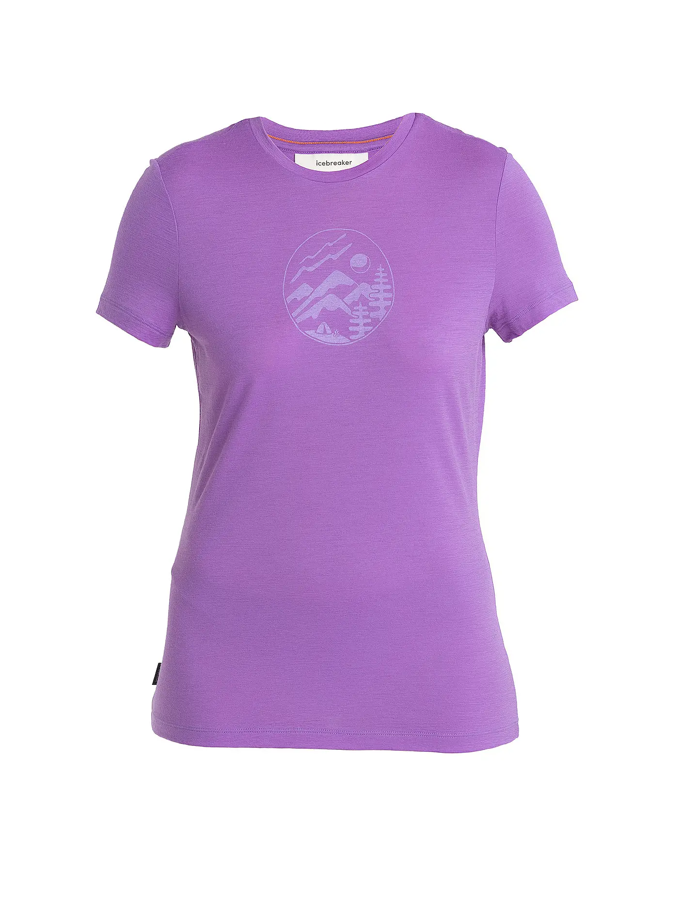 ICEBREAKER | Damen Funktionsshirt Merino 150 Tech Lite III Camp | lila